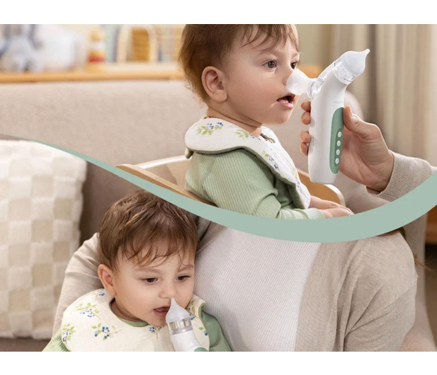 MOMCOZY Aspirator do nosa BN007 BreezyClear 2 w 1 - 1574105 - zdjęcie 2
